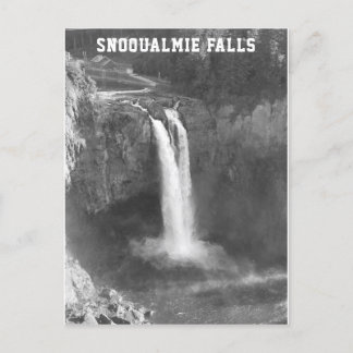 Cartão Postal Cartão-postal Snoqualmie Falls