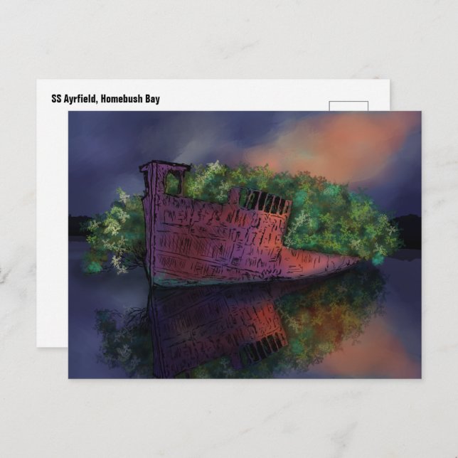 Cartão Postal Cartão-postal Sojrfield Abandonado (Frente/Verso)