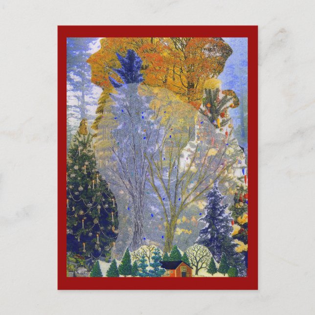 Cartão Postal Cartão-postal Sonhos da Floresta (Frente)