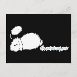 Cartão Postal Cartão-postal Sozinho Bunny Stewie