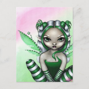 Cartão Postal Cartão-postal "Spearmint Sprite"