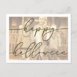 Cartão Postal Cartão-postal Spooky Halloween Modelo