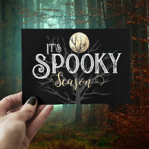 Cartão-postal Spooky Season