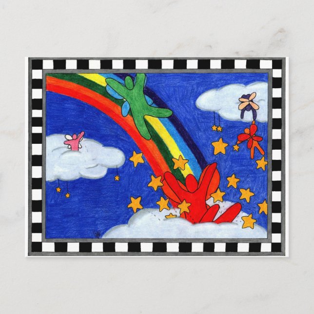 Cartão Postal Cartão-postal Star Sprinkles (Frente)