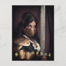 Cartão-postal Steampunk