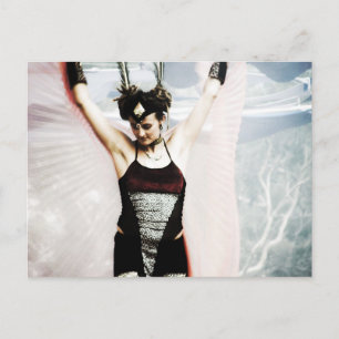 Cartão Postal Cartão-postal Stiltwalker de Dançarina Eólica