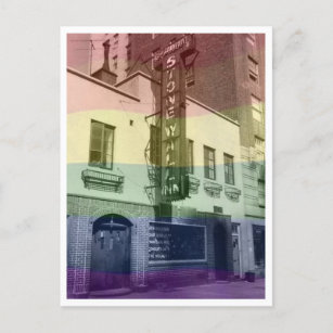 Cartão Postal Cartão-postal Stonewall Inn (Arco-Íris)