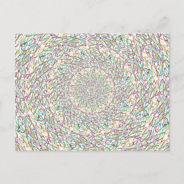 Cartão Postal Cartão-postal Streamer (Frente)