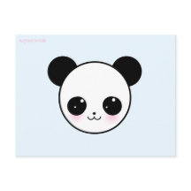 Cartão-postal Sugar parade Panda-chan Aqua