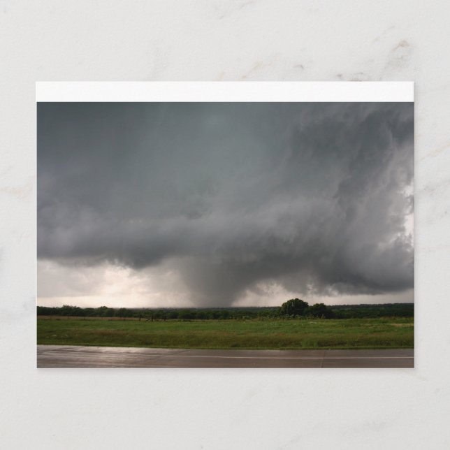 Cartão Postal Cartão-postal Sulfur, Oklahoma EF3 Tornado (Frente)