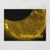 Cartão-postal Sun & Moon Obrigado