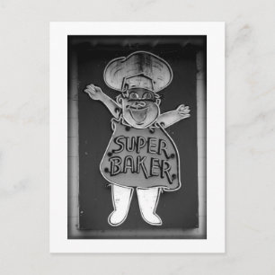 Cartão Postal Cartão-postal Super Baker