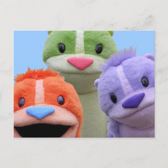 Cartão Postal Cartão-postal Super Bastante Animal (Frente)