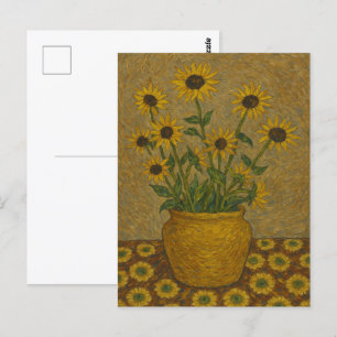 Cartão Postal Cartão-postal Susan de olhos negros