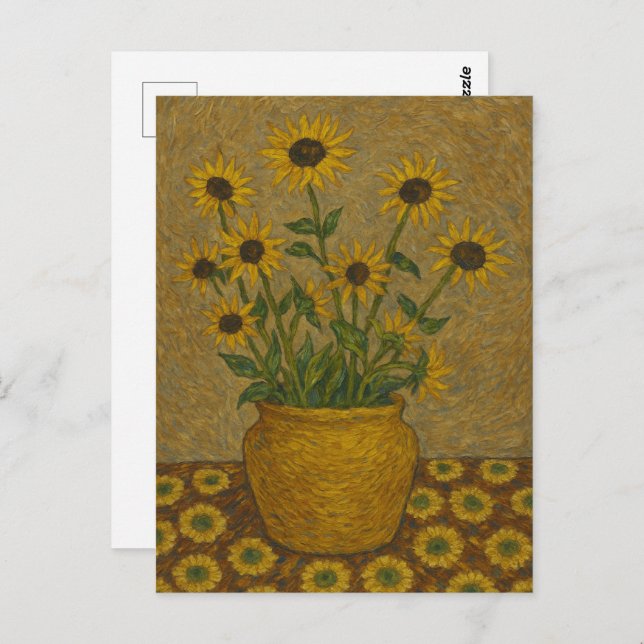 Cartão Postal Cartão-postal Susan de olhos negros (Frente/Verso)