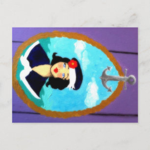 Cartão Postal Cartão-postal Suzy Sailor