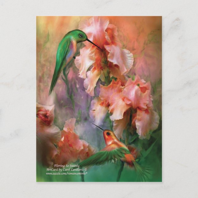 Cartão Postal Cartão-postal tão doce (Frente)