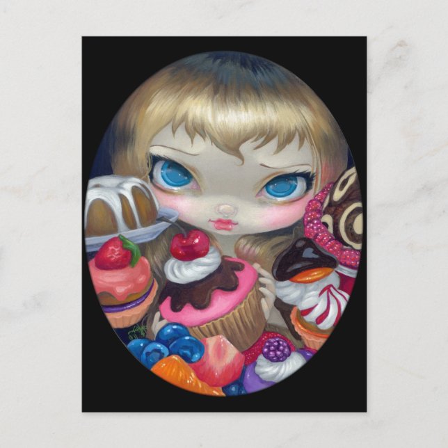 Cartão Postal Cartão-postal "Tea Party Treats" (Frente)