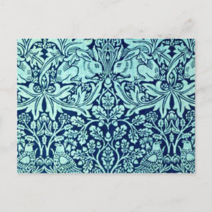 Cartão Postal Cartão-postal-Tecido Vintage/Moda-William Morris