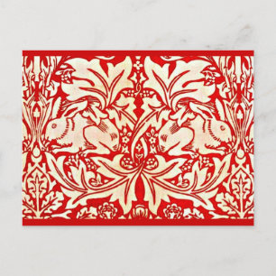 Cartão Postal Cartão-postal-Tecido Vintage/Moda-William Morris 1
