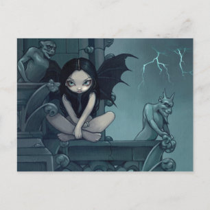 Cartão Postal Cartão-postal "Tempestade sobre Notre Dame"