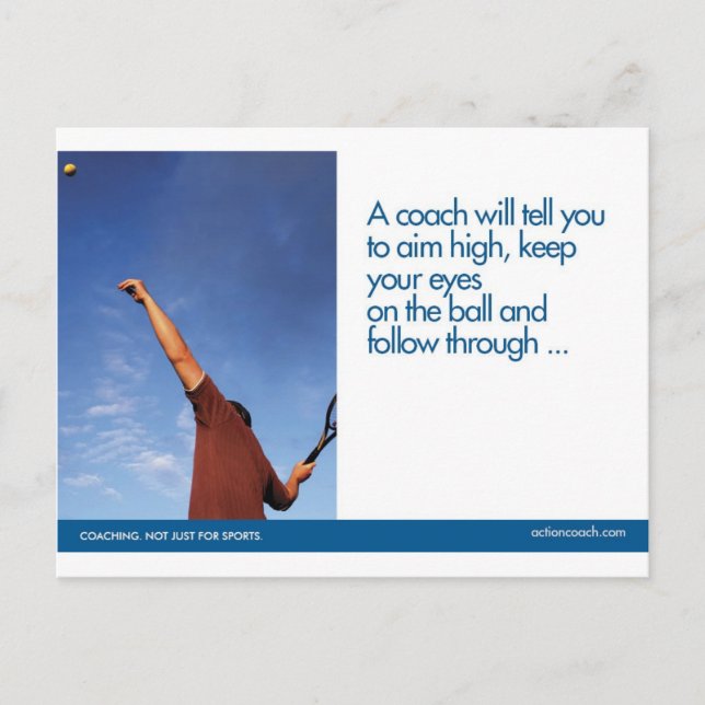 Cartão Postal Cartão-postal tênis Sport (Frente)