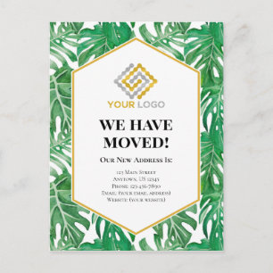 Cartão Postal Cartão-postal Tropical de Negócio de Anúncio em Mo