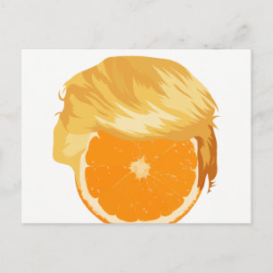 Cartão Postal Cartão-postal Trump Tangerine