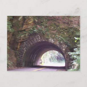 Cartão Postal Cartão-postal Túnel Personalizado das Montanhas