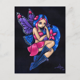 Cartão Postal Cartão-postal "Um Pouco Tímido"