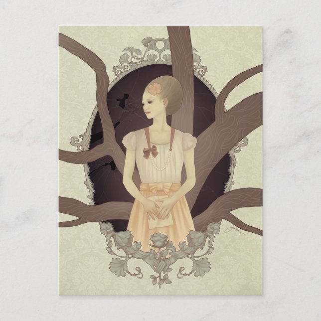 Cartão Postal Cartão-postal 'Undie Love and Patience' (Frente)