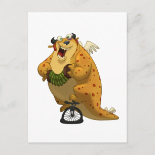 Cartão Postal Cartão-postal Unicordionista Personalizado Por Wi