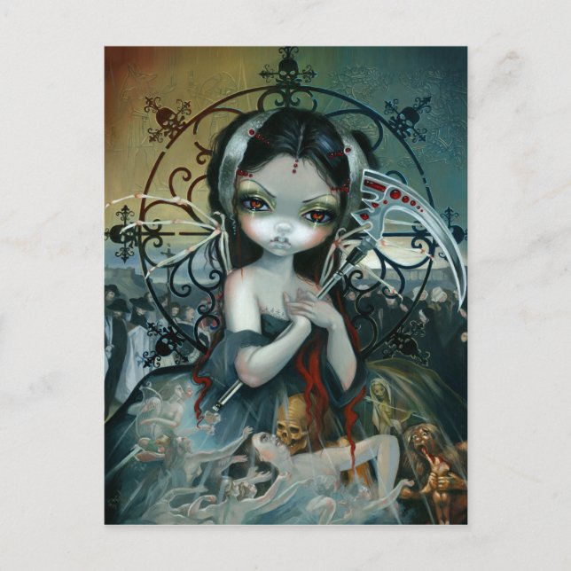 Cartão Postal Cartão-postal "Unseelie Court: Death" (Frente)