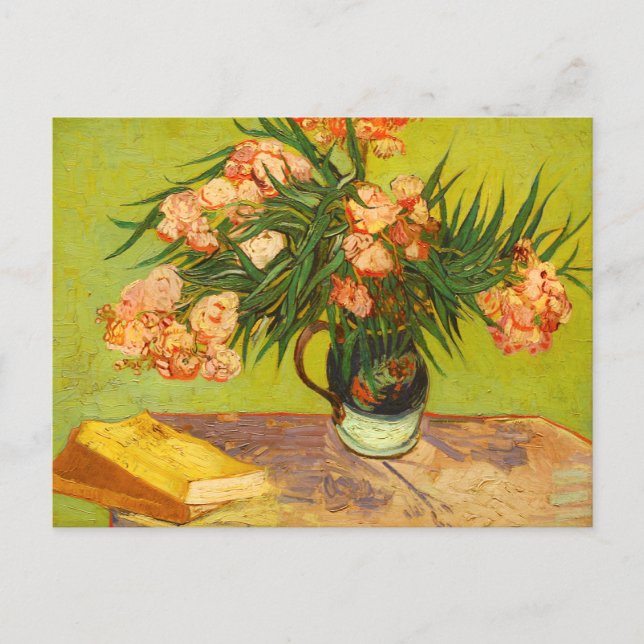Cartão Postal Cartão-postal Van Gogh Oleanders (Frente)