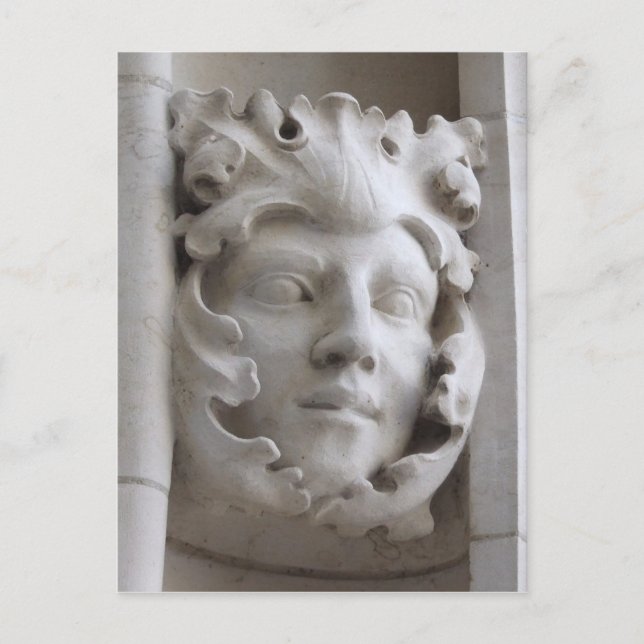 Cartão Postal Cartão-postal Verde - Cantuária (Frente)