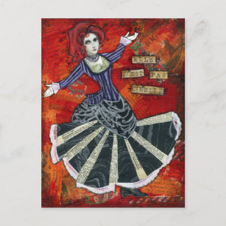 Cartão Postal Cartão-postal Vermilhão