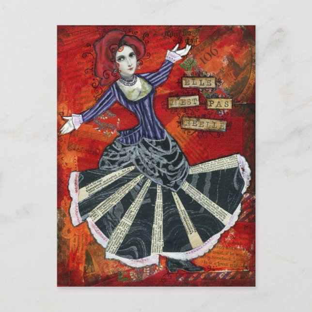 Cartão Postal Cartão-postal Vermilhão (Frente)