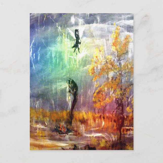 Cartão Postal Cartão-postal vertical "Raindancer" (Frente)