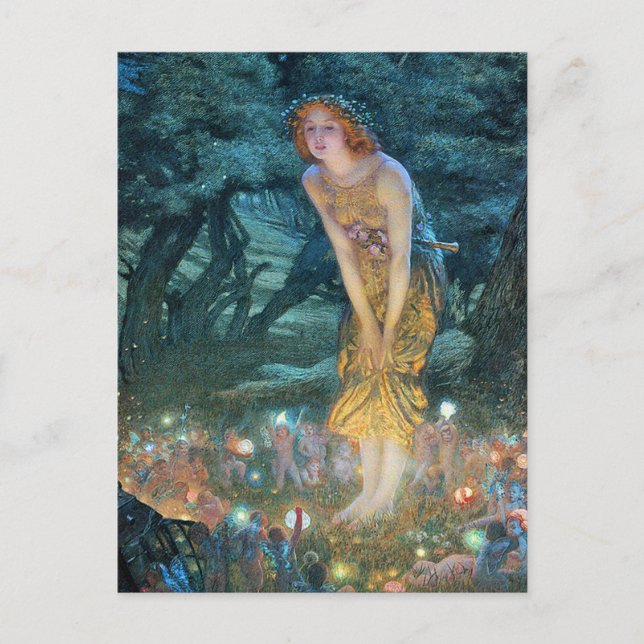 Cartão Postal Cartão-postal: Véspera do Verão (Frente)