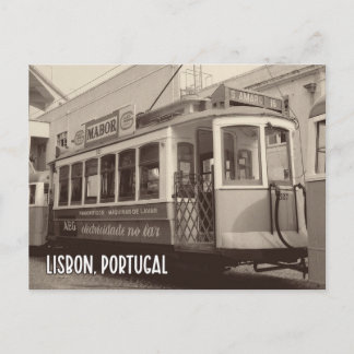 Cartão Postal  Cartão-postal Viagem de Lisboa, Portugal