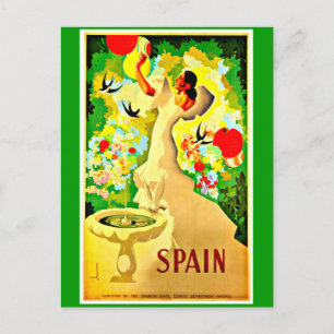 Cartão Postal Cartão-postal-Viagens vintage-Espanha 10