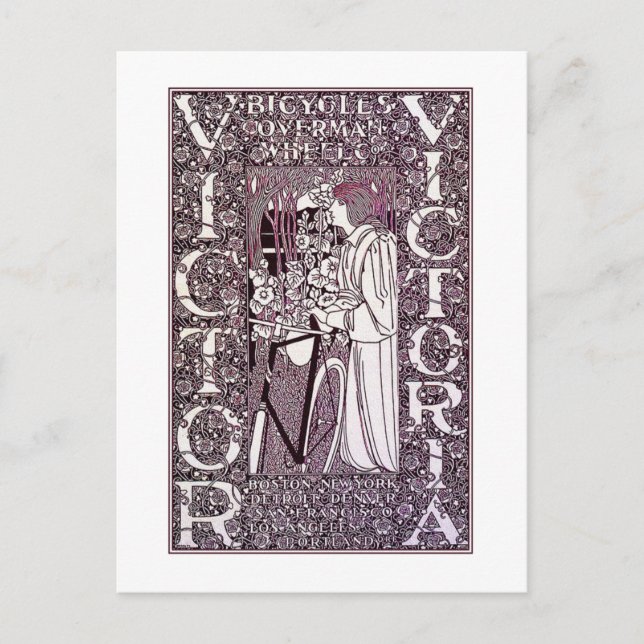 Cartão Postal Cartão-postal: Victor, Victoria Bicicletas - Will  (Frente)