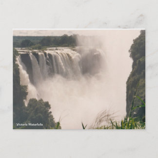 Cartão Postal Cartão-postal Victoria Waterfall