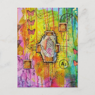 Cartão Postal Cartão-postal Vida e Amor