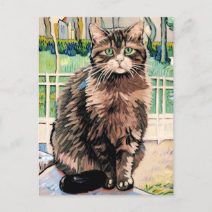 Cartão Postal Cartão-postal Vincent Cat Gogh
