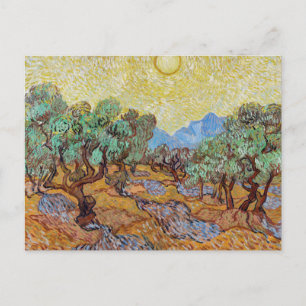 Cartão Postal Cartão-postal Vincent van Gogh Olive Trees