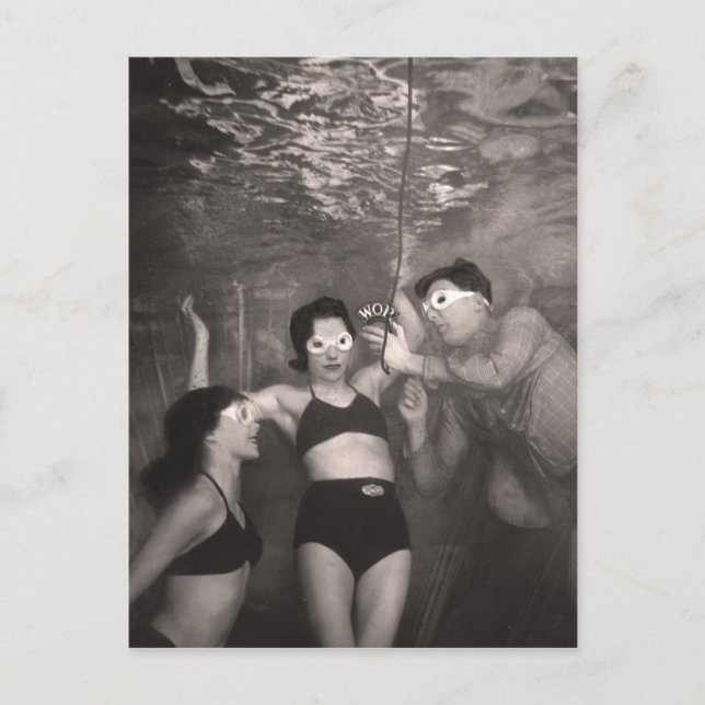 Cartão Postal Cartão-postal Vintage Bathing - 1765502-4 (Frente)