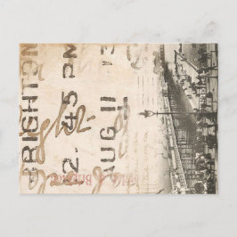 Cartão Postal Cartão-postal Vintage Brighton Pier