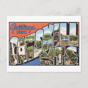 Cartão Postal Cartão-postal Vintage Catability Mountainers