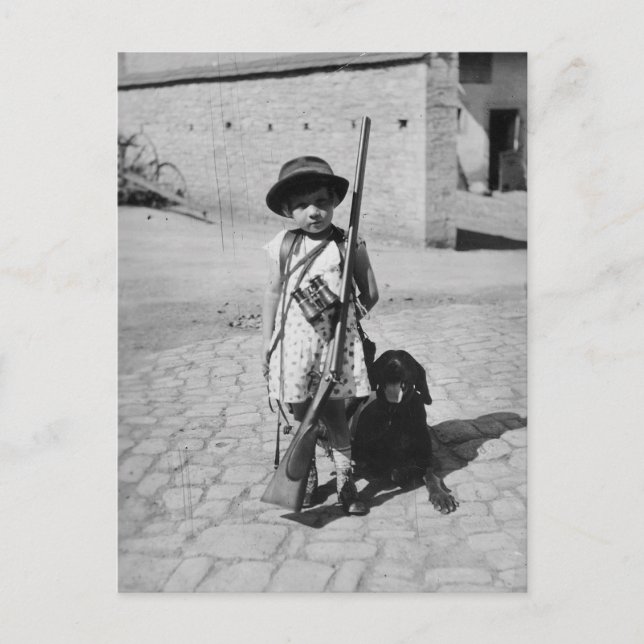 Cartão Postal Cartão-postal Vintage-Child (Frente)